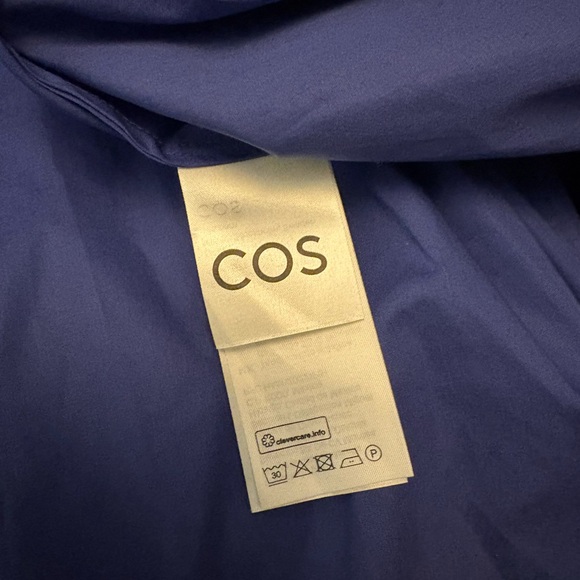 COS adjustable straps Royal Blue Dress. UK 14 prob US 10 - Picture 14 of 16